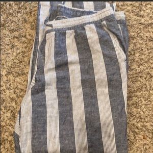 Old navy linen blend pants
